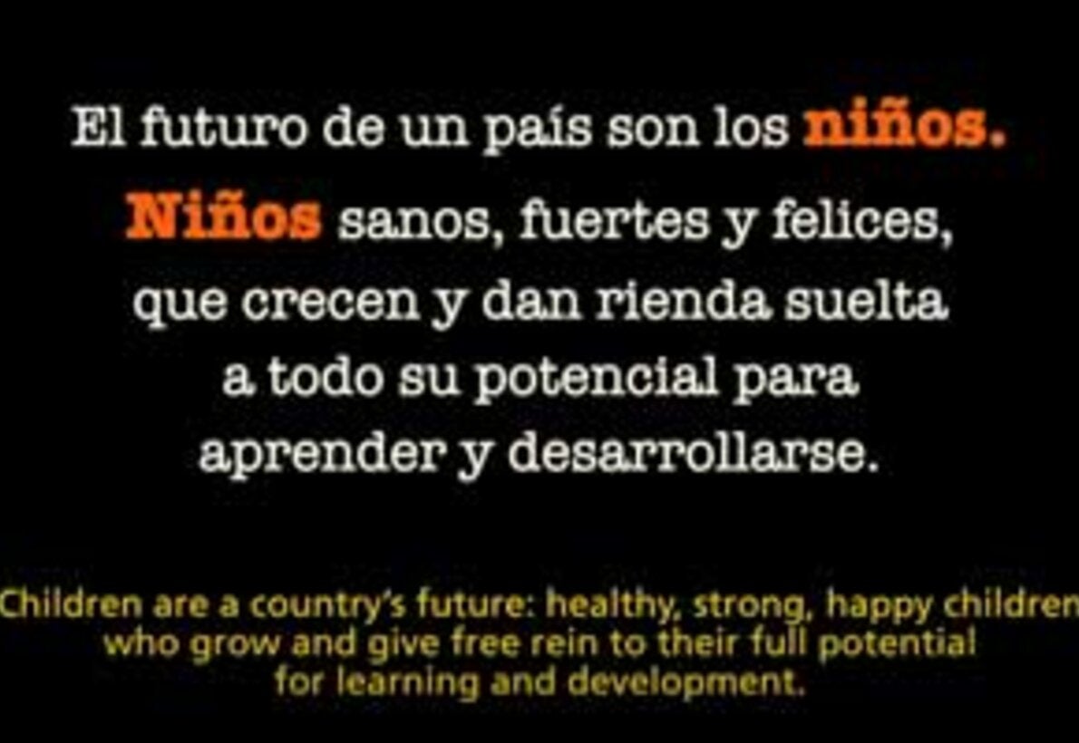 Honduras: Sin lombrices, Niños sanos. Campaña de Desaparasitación