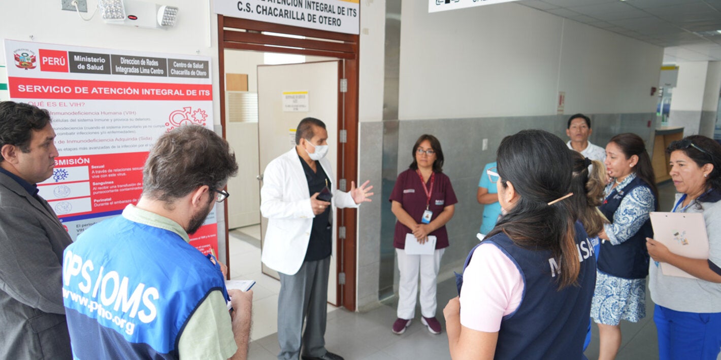 Visita de cooperación técnica al Servicio de Atención Integral de ITS