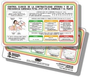 Tarjeta plastificada de 12.5 cm por 22.5 cm